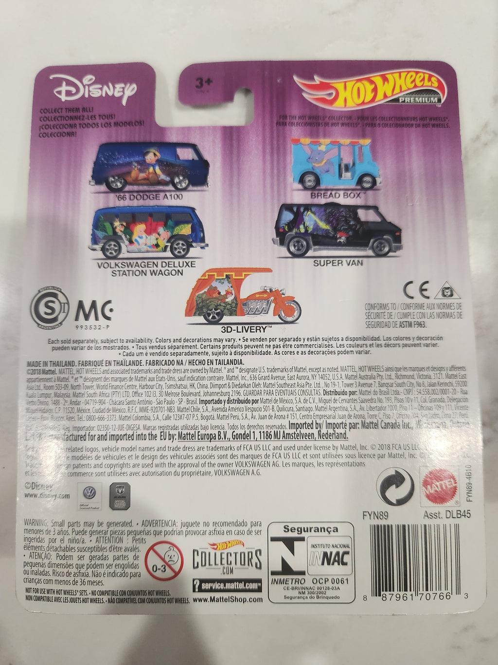 Hot wheels Disney volkswagen deluxe station wagon