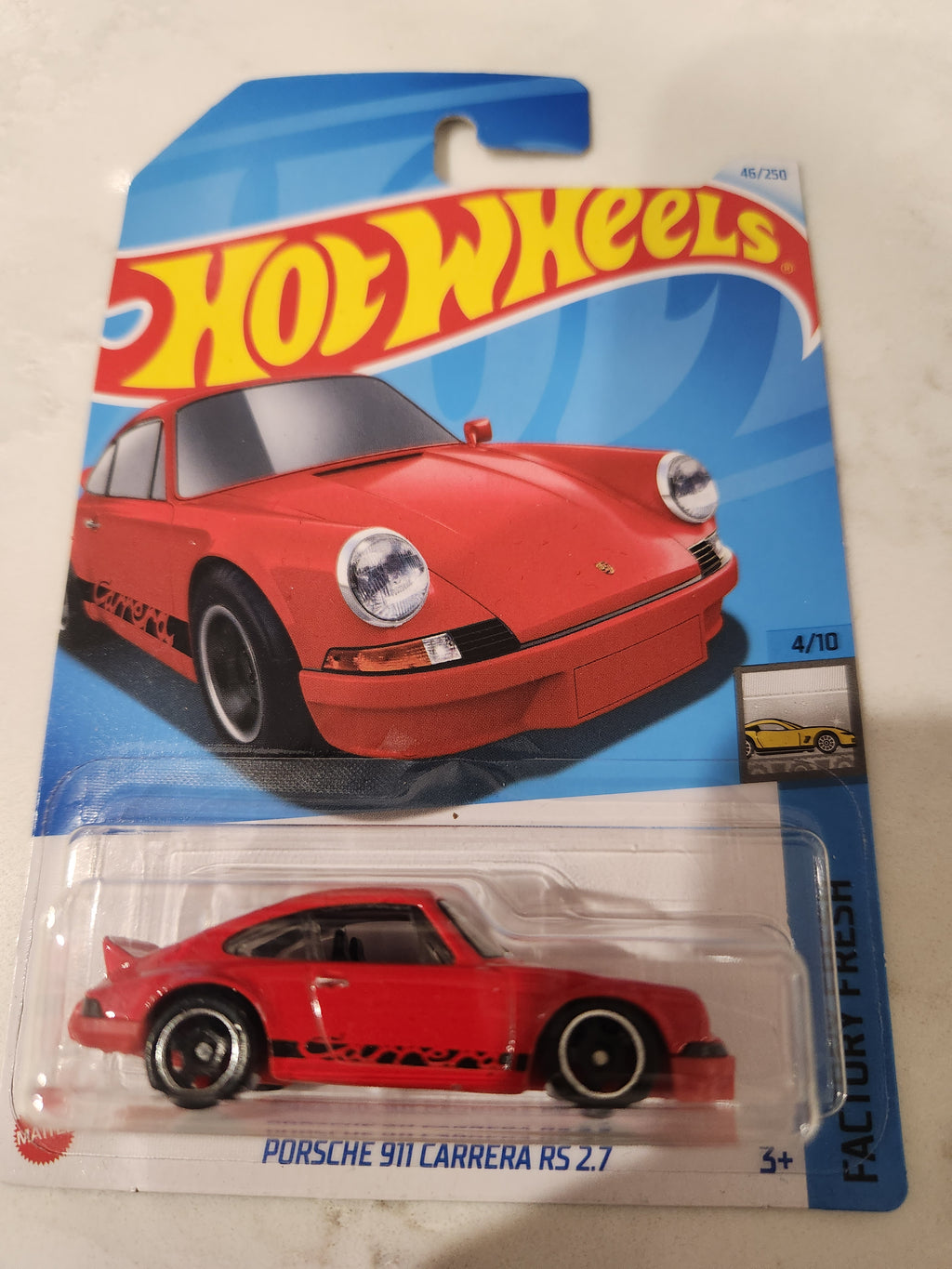 Hot Wheels Porshe 911 Carrera RS 2.7