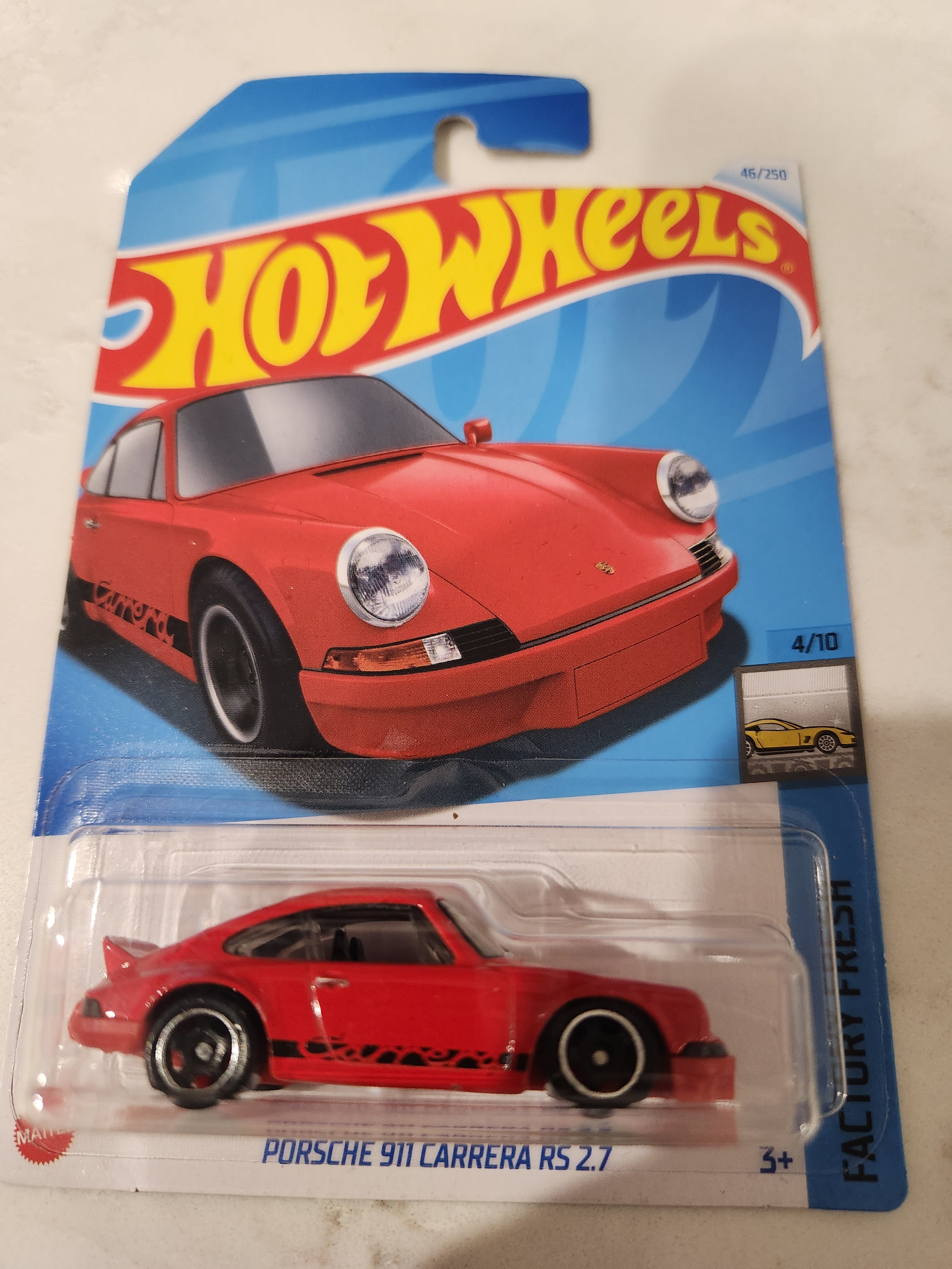 Hot Wheels Porshe 911 Carrera RS 2.7