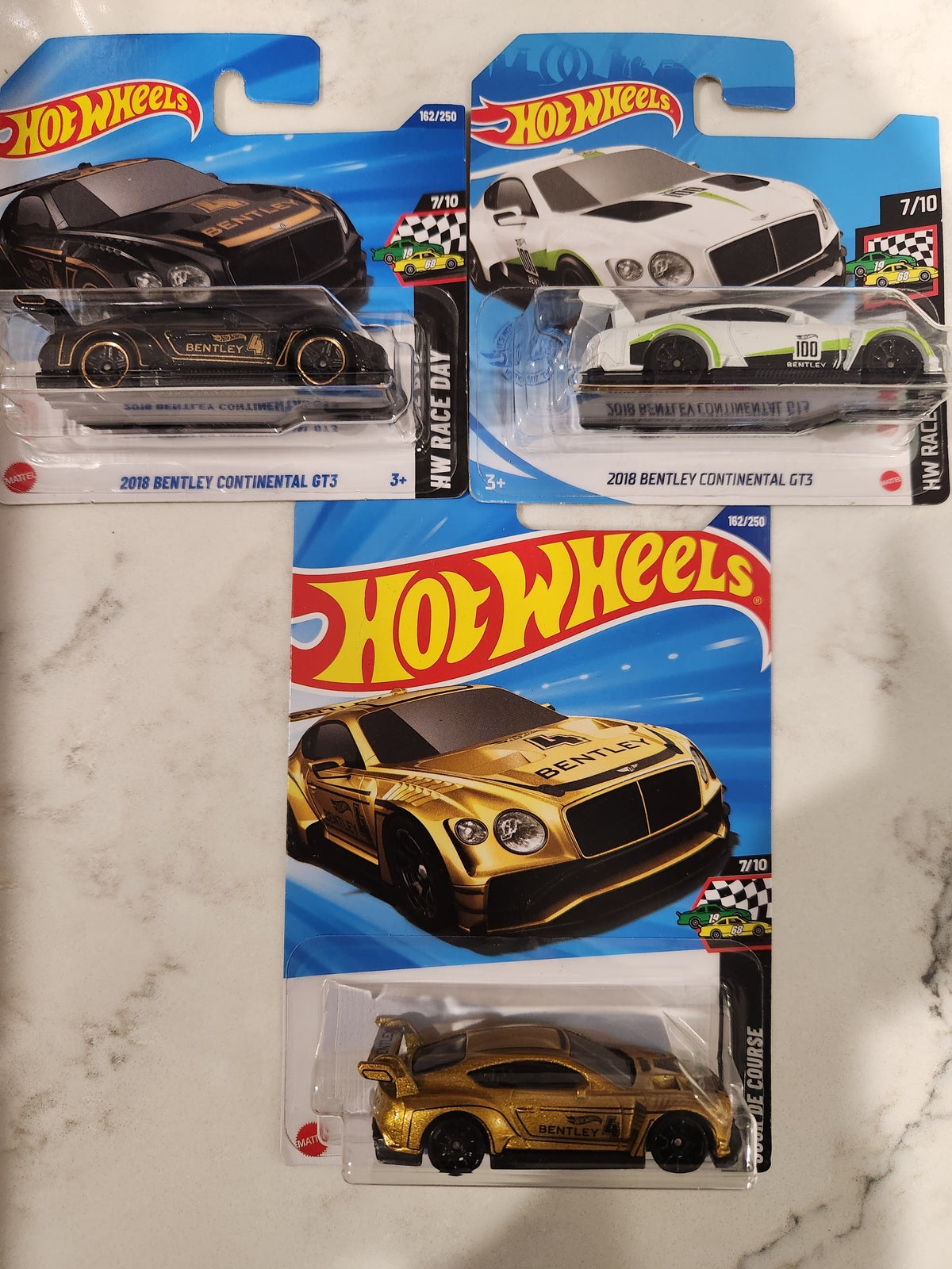 Hot Wheels 2018 Bentley Bundle