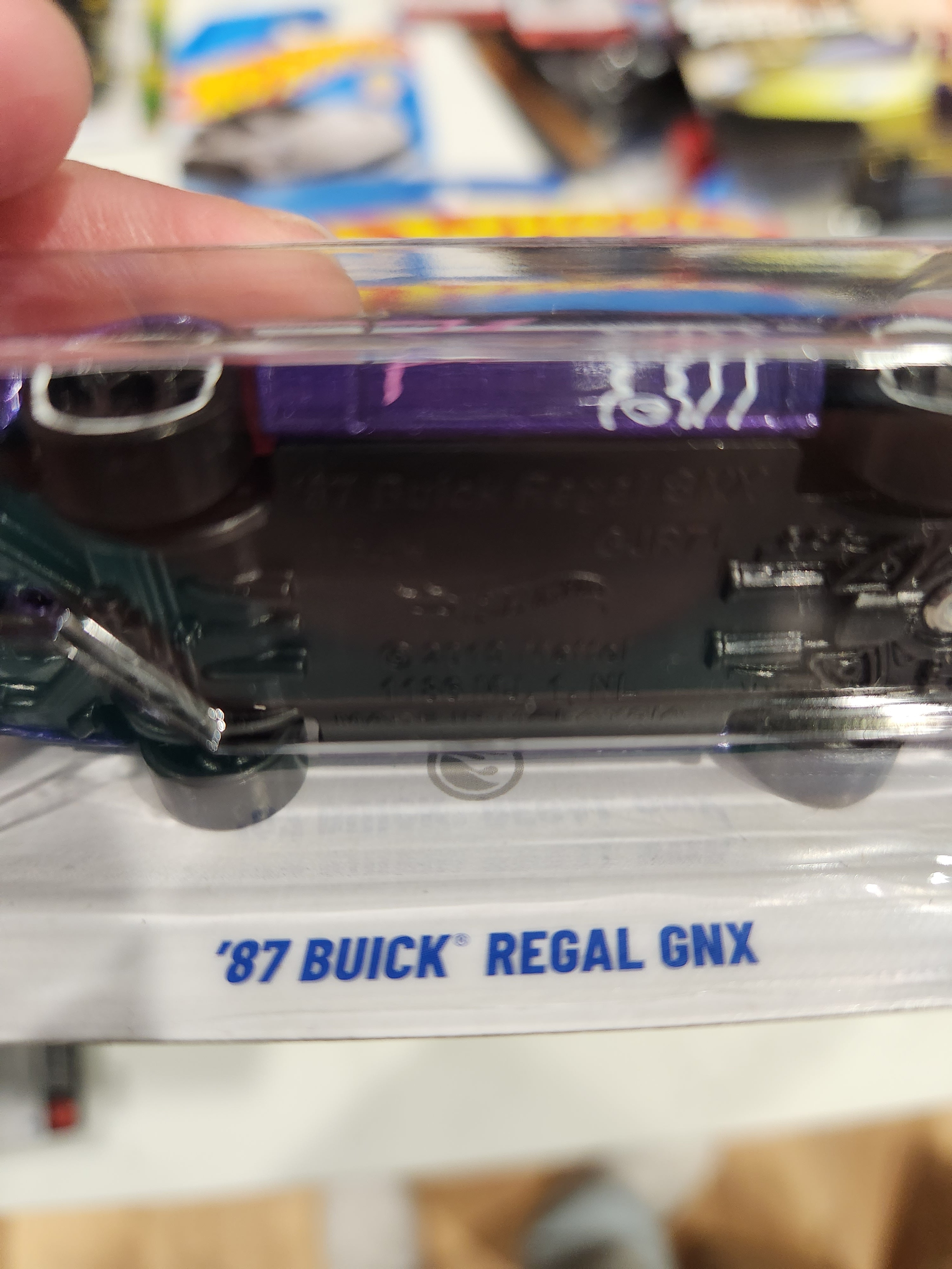 Hotwheels 87 Buick Regal GNX