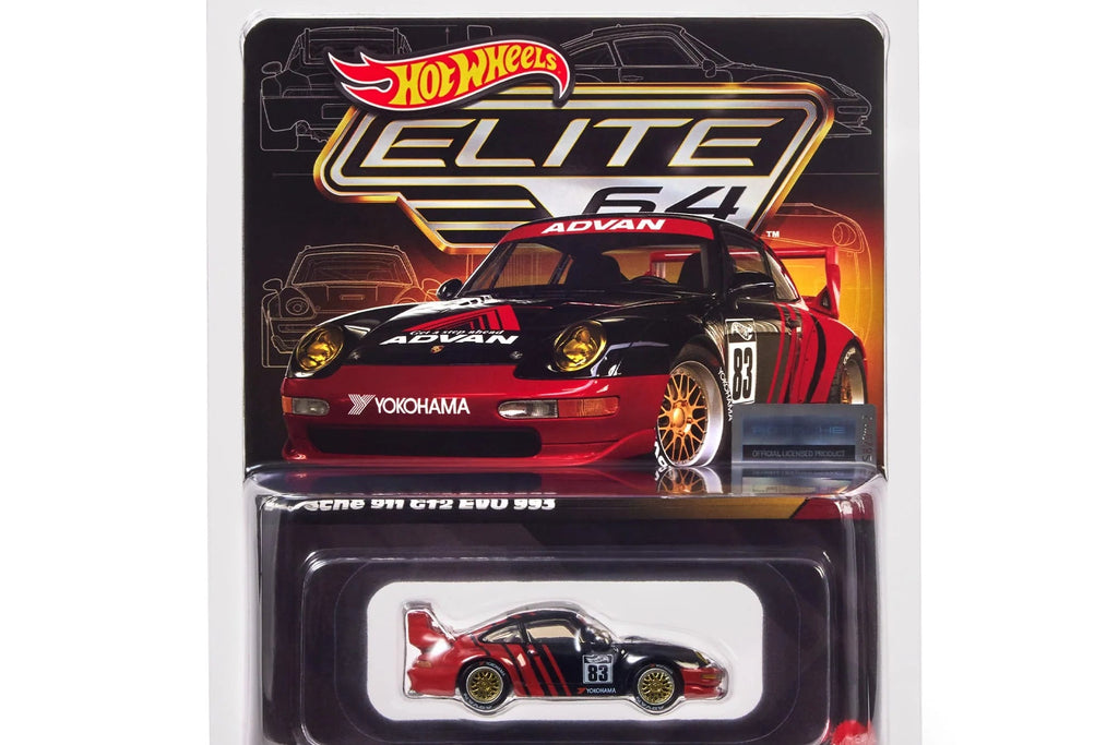 Hot Wheels Elite 64 Porsche 911 GT2 EVO 993