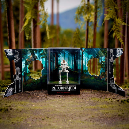 Star Wars Starships Select AT-ST With Chewbacca