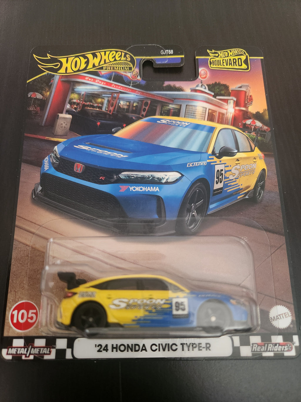 Hotwheels Boulevard #105 Honda Civic Type-R