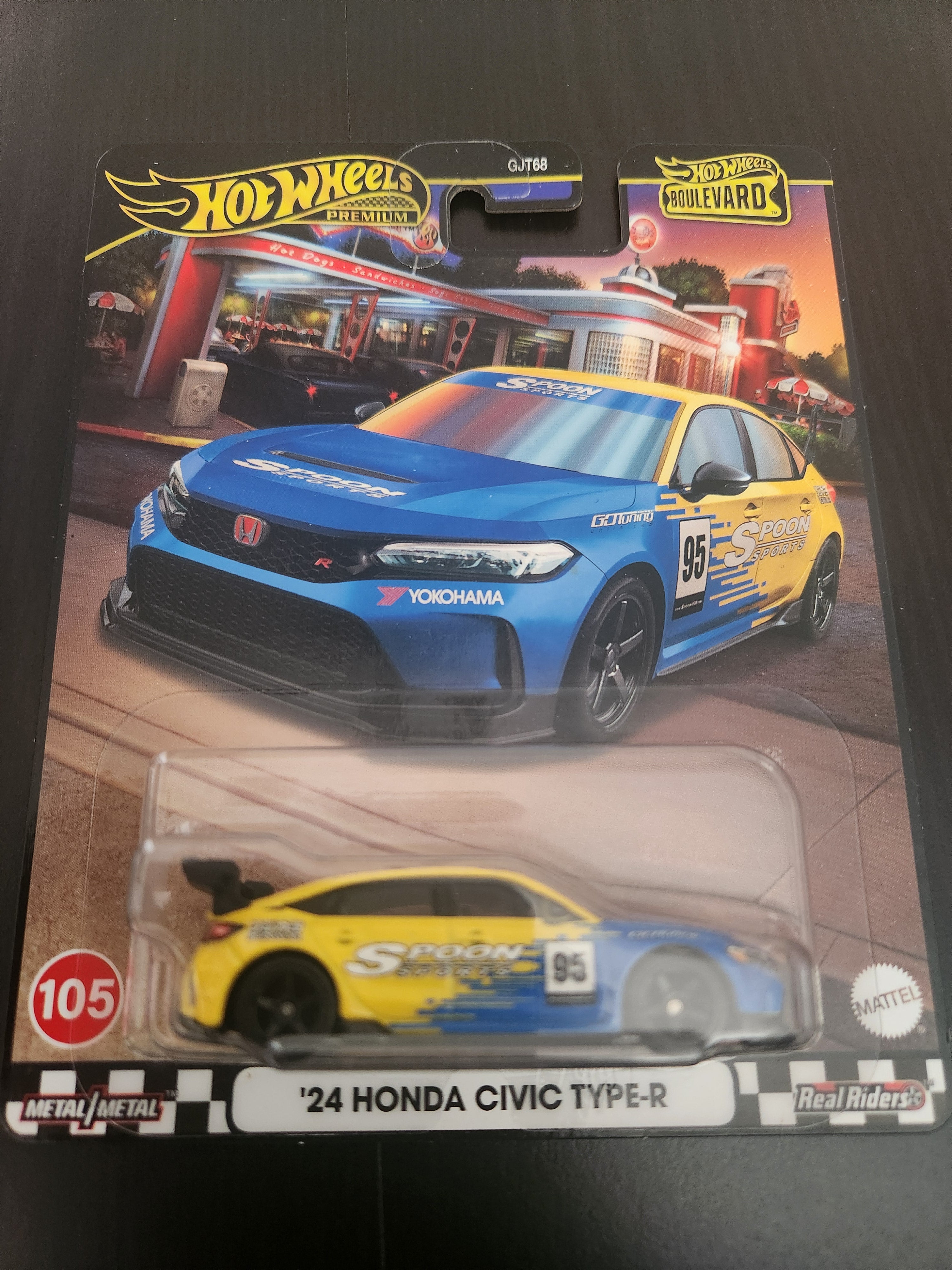 Hotwheels Boulevard #105 Honda Civic Type-R