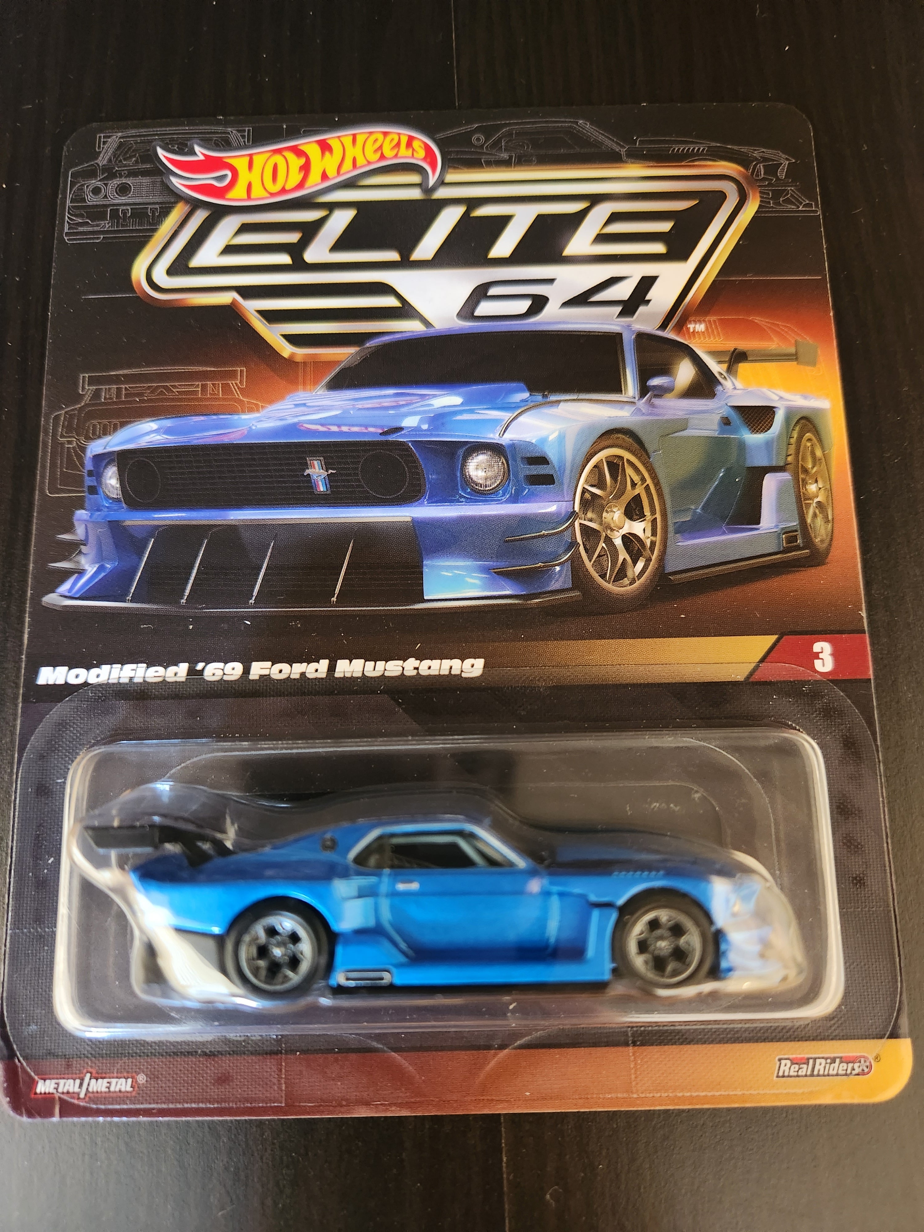 Hot Wheels Elite 64 Series Modified ’69 Ford Mustang