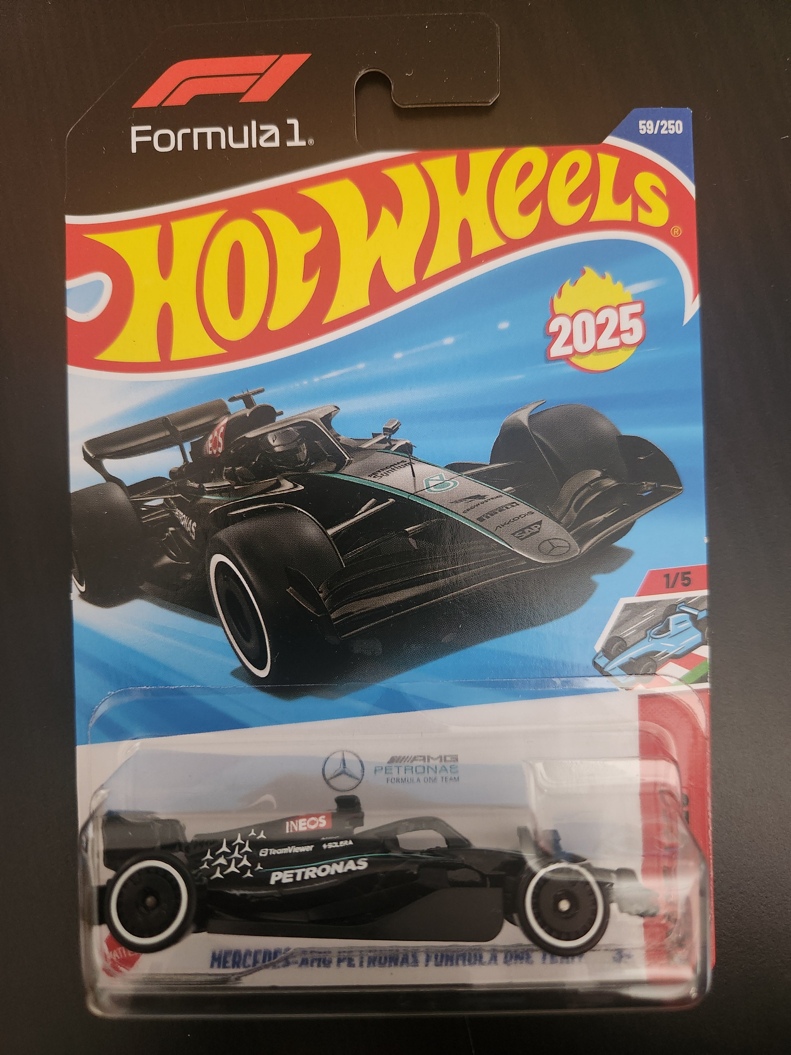 Hotwheels F1 Mercedes mainline