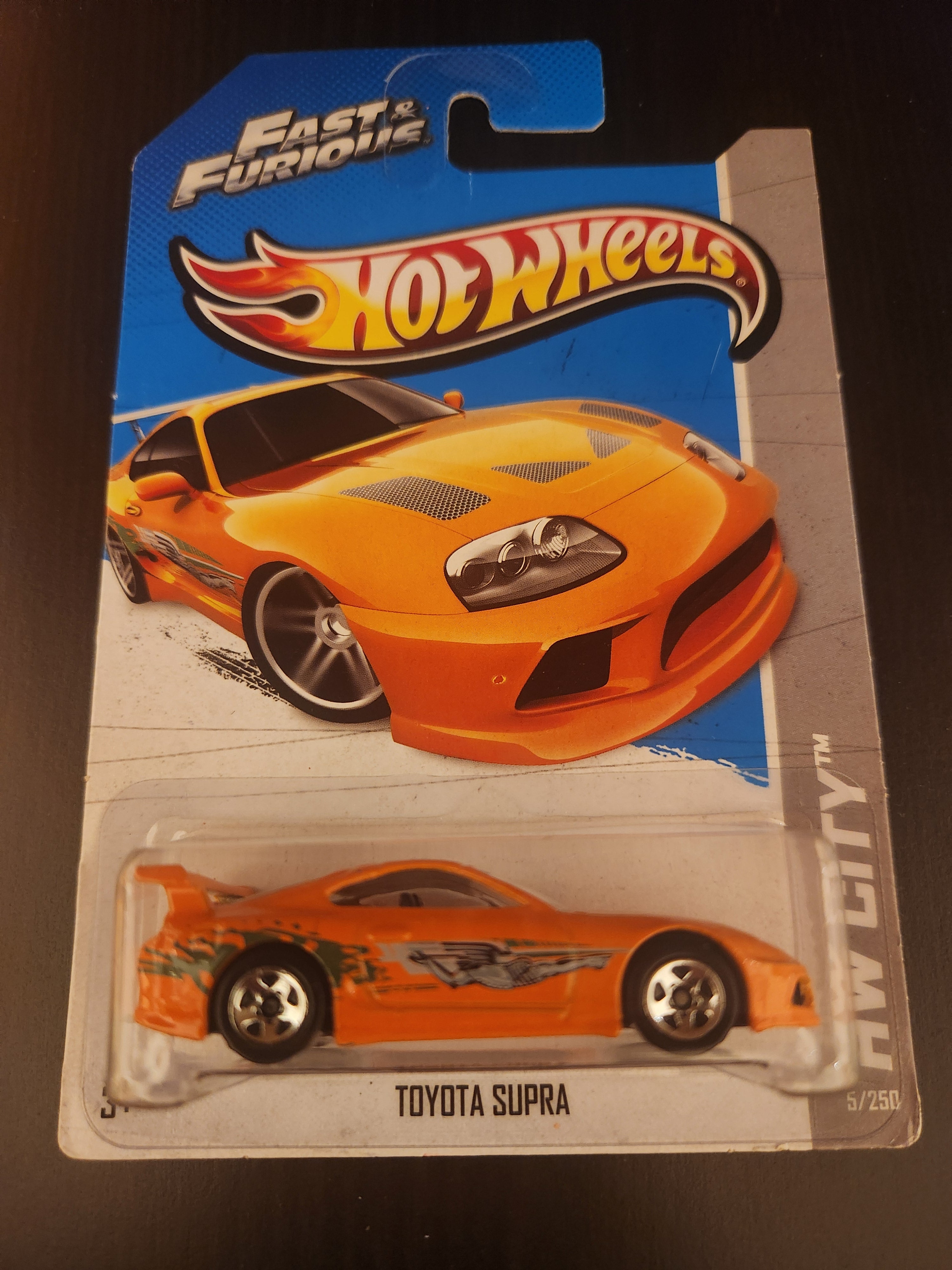 Hotwheels Fast and Furious Toyota Supra 2013 mainline