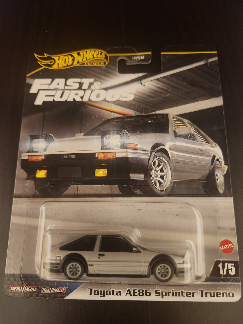 Hotwheels Toyota AE86 Sprinter Trueno