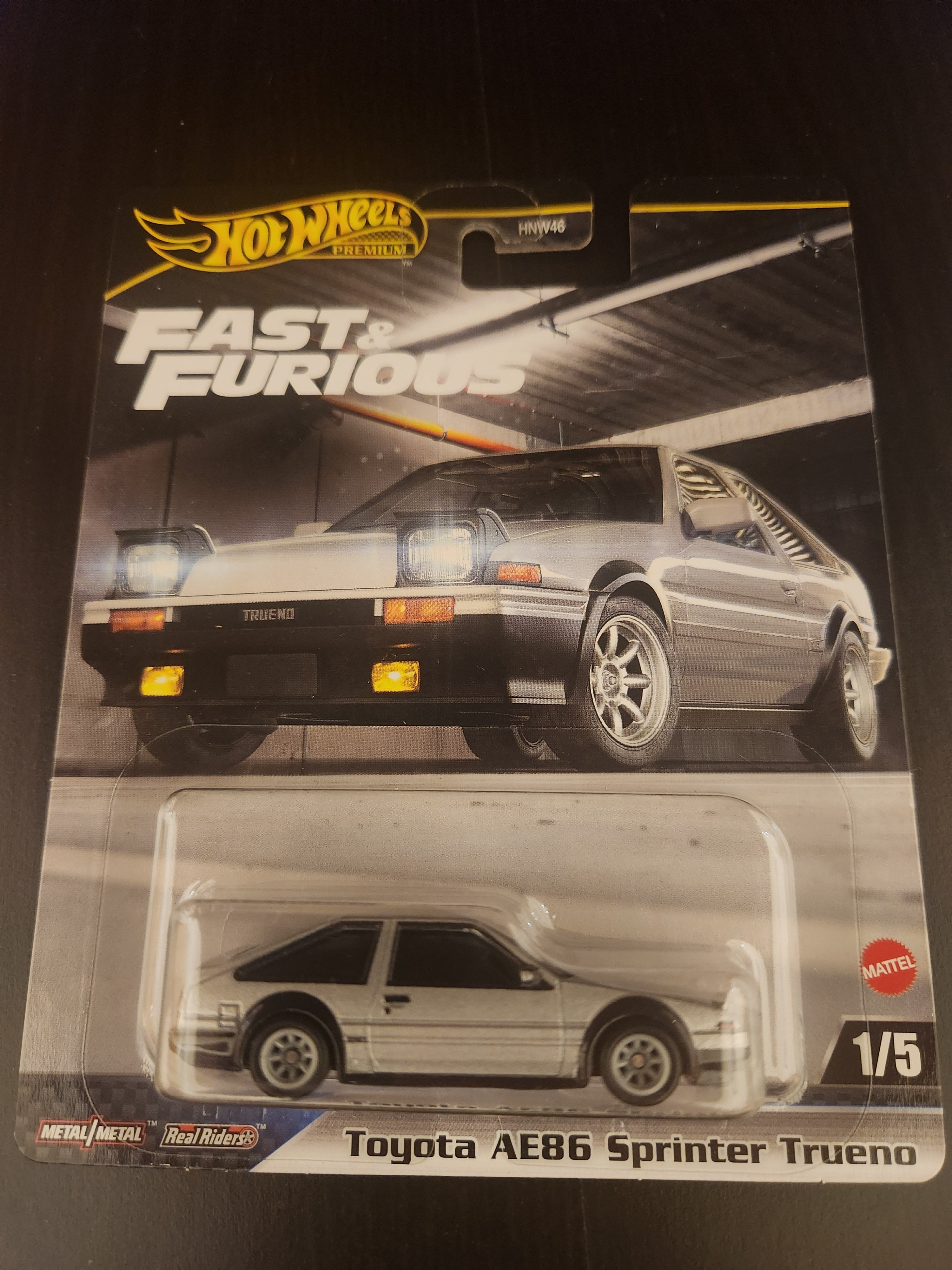 Hotwheels Toyota AE86 Sprinter Trueno