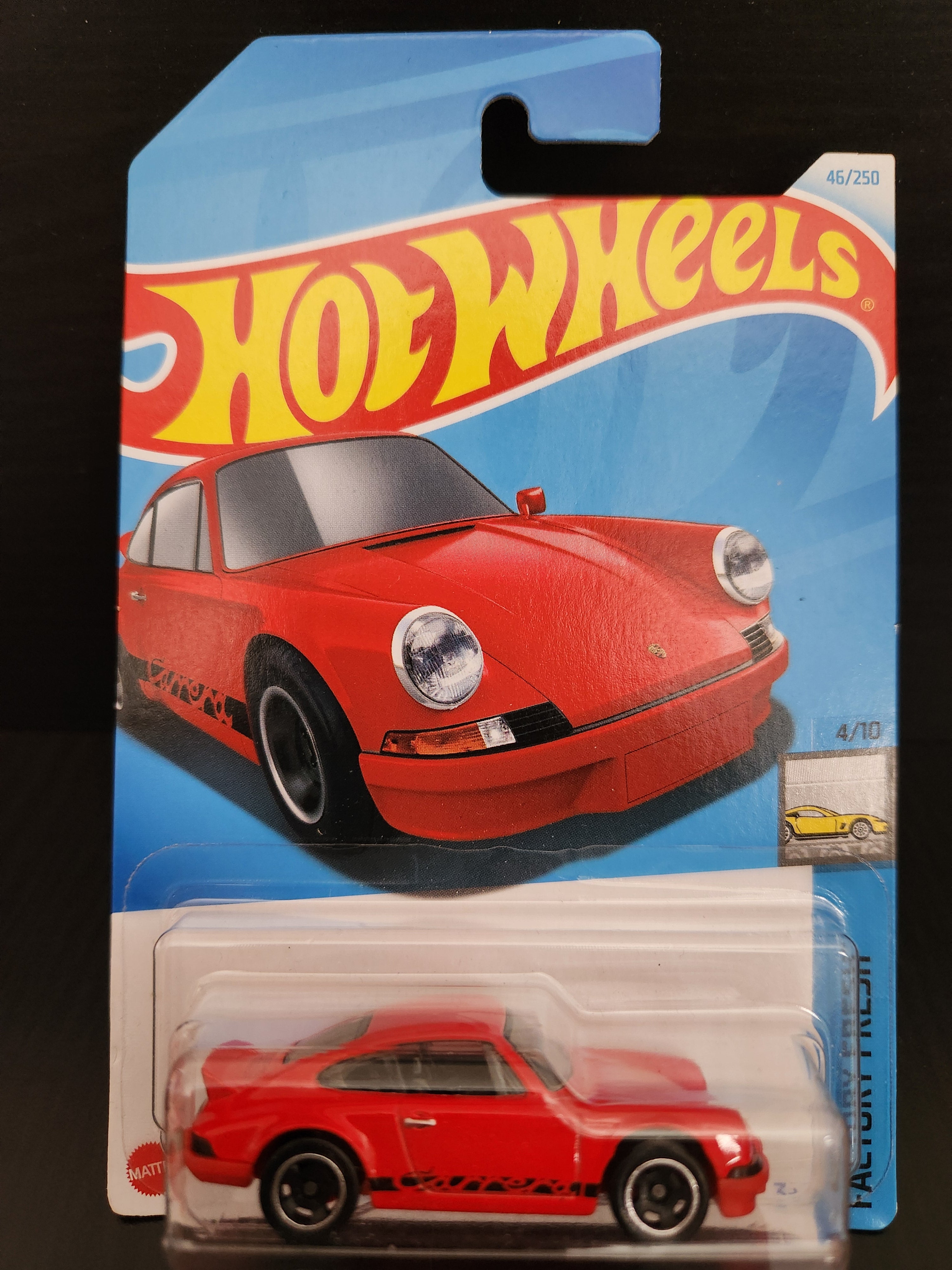 Hotwheels porshe 911 Carrera RS 2.7