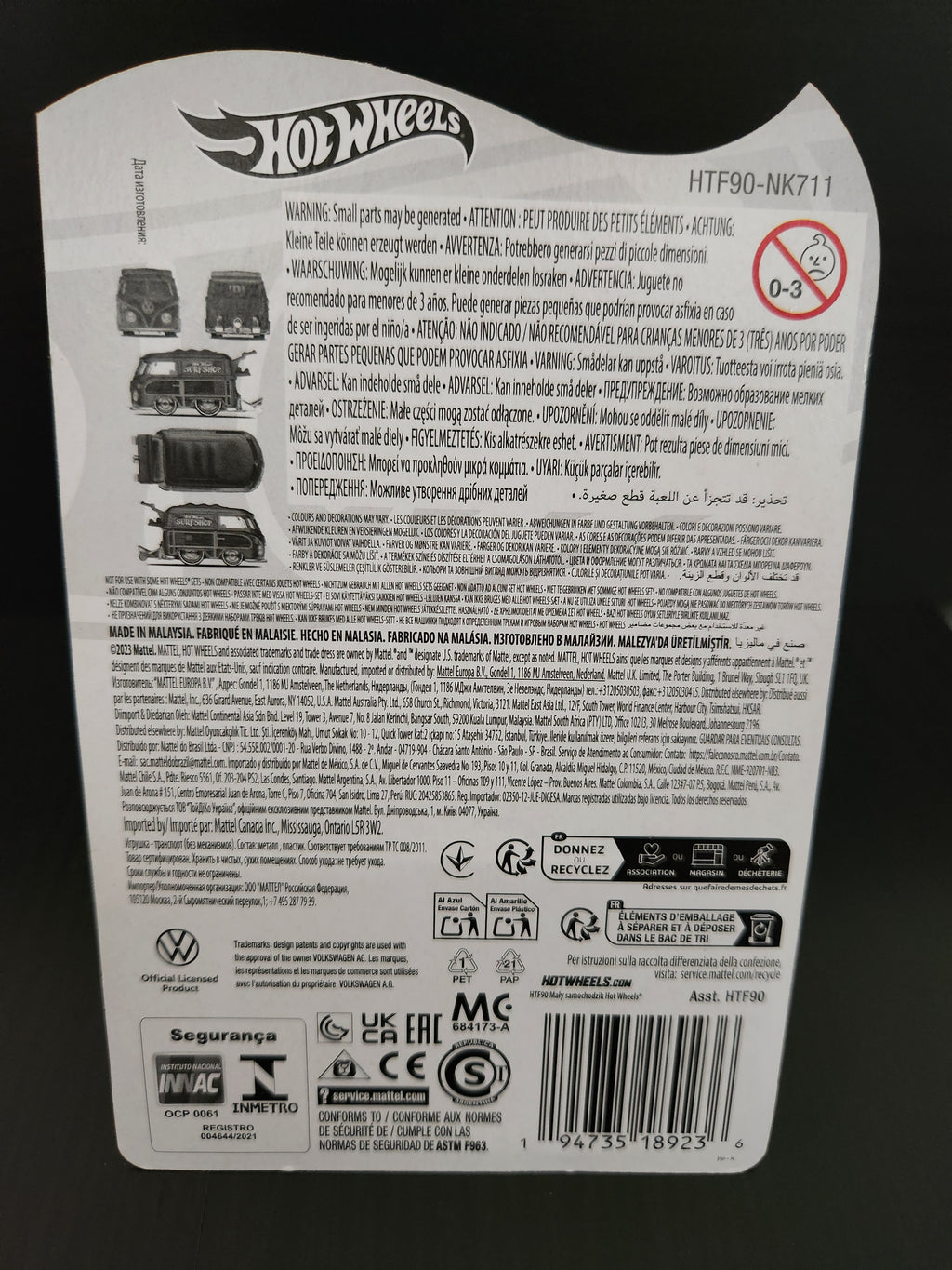 Hotwheels Kool Kombi Legends Tour